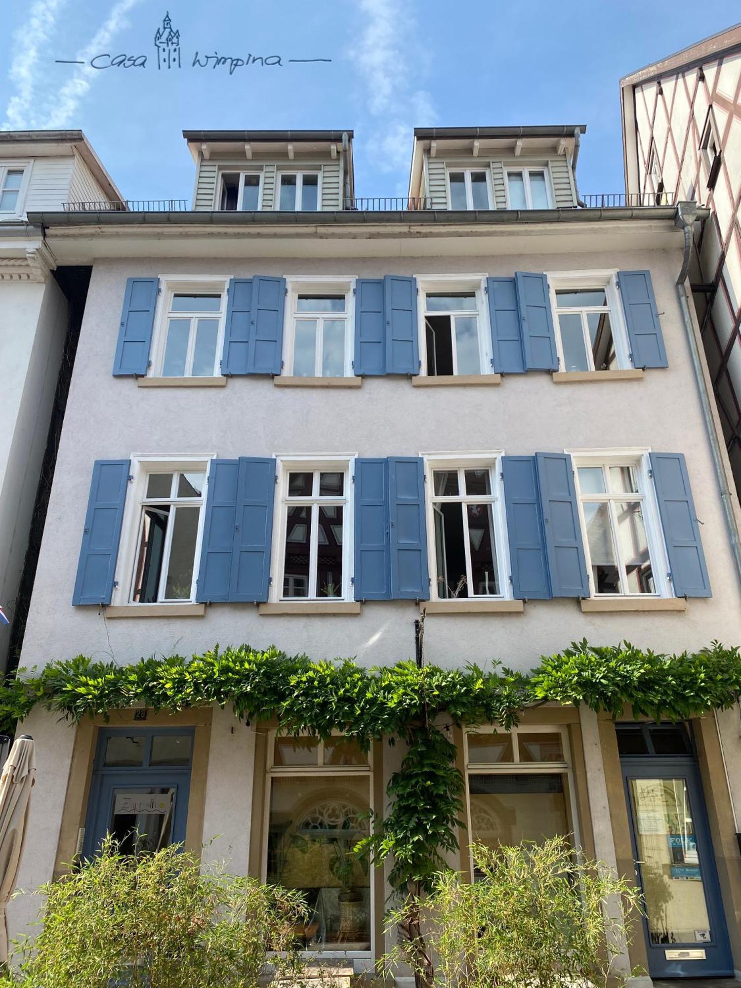 Casa Wimpina - Geschmackvolles Appartement Im Herzen Der Altstadt Bad Wimpfen Exterior foto